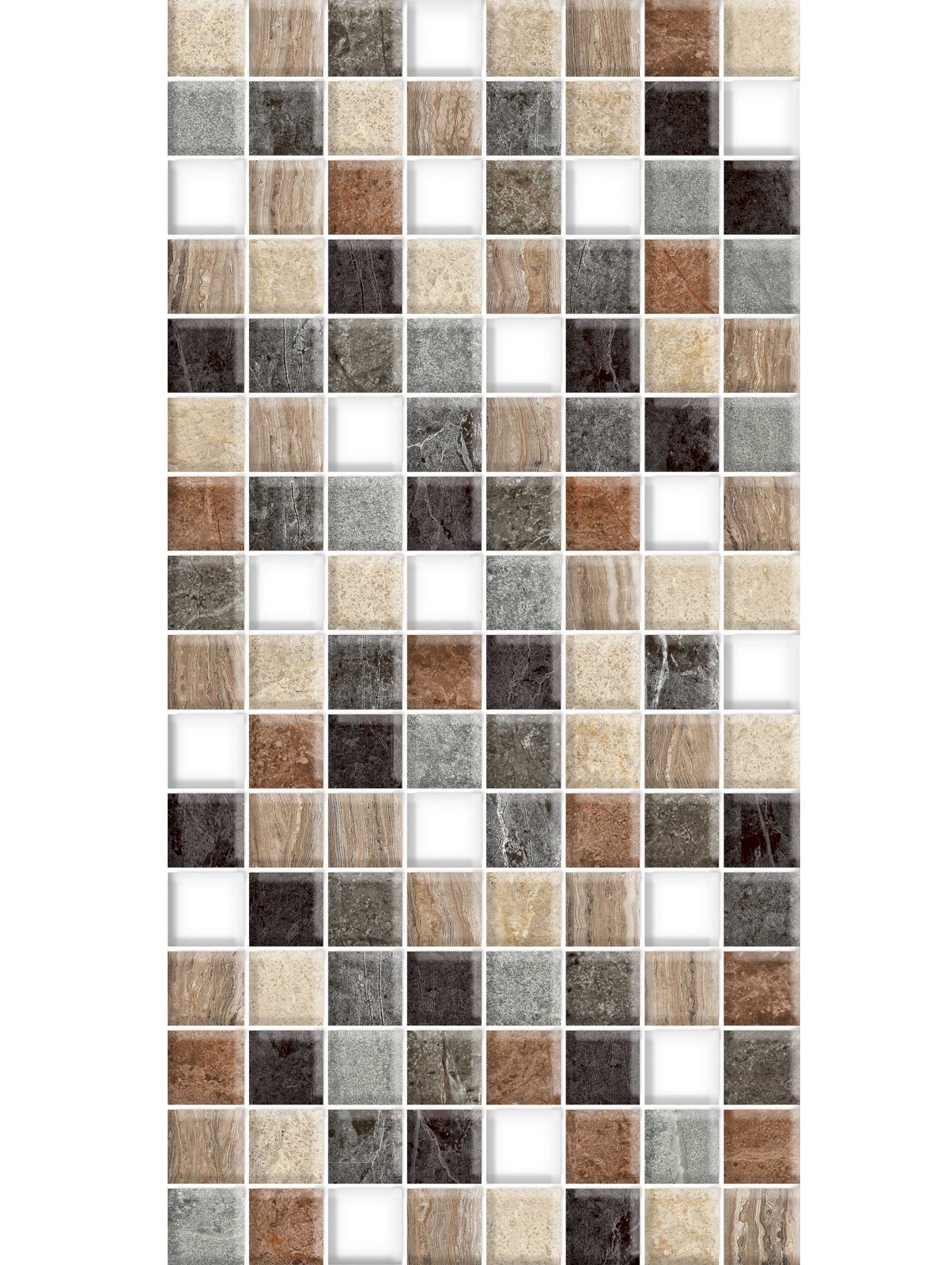 Platinum Celine Brown Decor Embossed 25x50